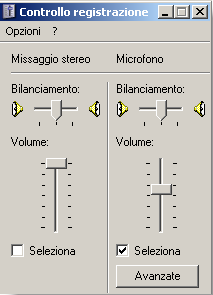 Aperta la finestra di controllo del volume si seleziona la voce Proprietà all interno del menu Opzioni (Figura 35).