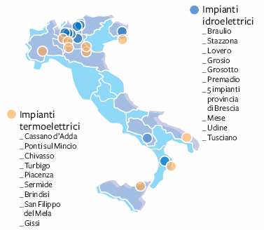 A2A Strong asset base in Italy and growing presence in Europe Luglio 2009: inclusi anche il