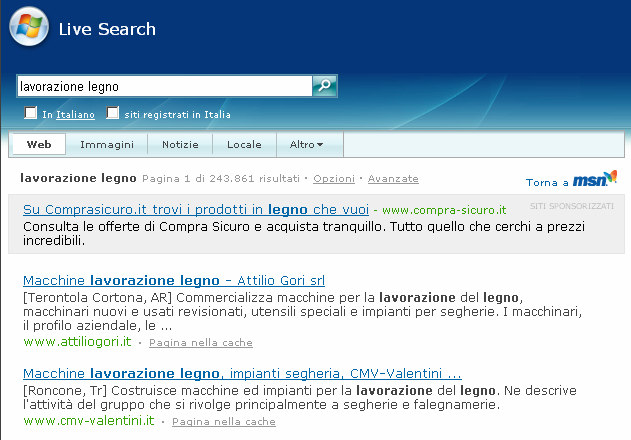 naturali Risultati di ricerca: MSN