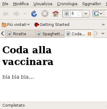 Creare contenuti per il web: (X)HTML e CSS in dettaglio 75 <!DOCTYPE html PUBLIC " //W3C//DTD XHTML 1.0 Transitional//EN" "http://www.w3.org/tr/xhtml1/dtd/xhtml1 transitional.