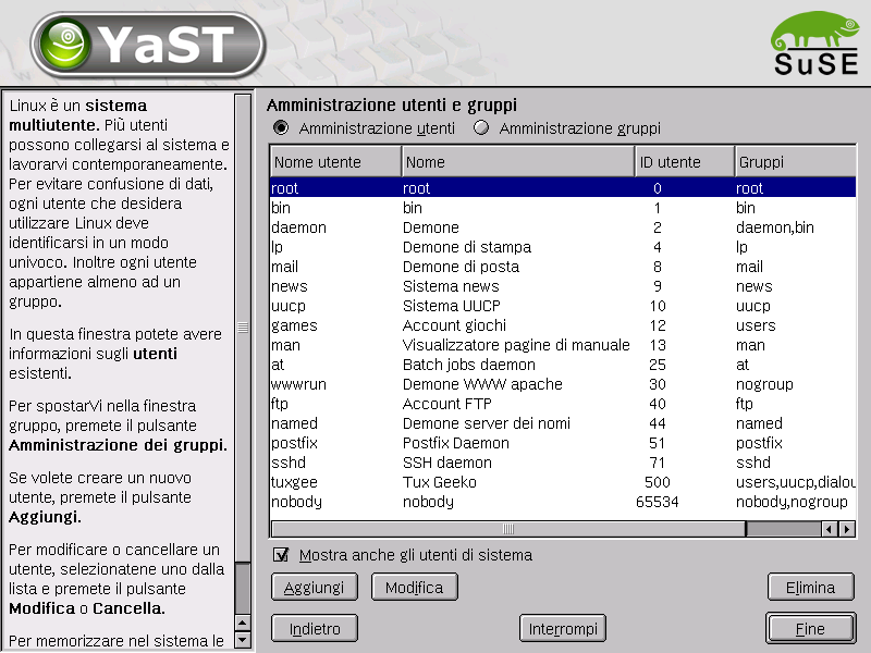 Configurare il routing Il routing è anche un parametro importante per la configurazione della rete.