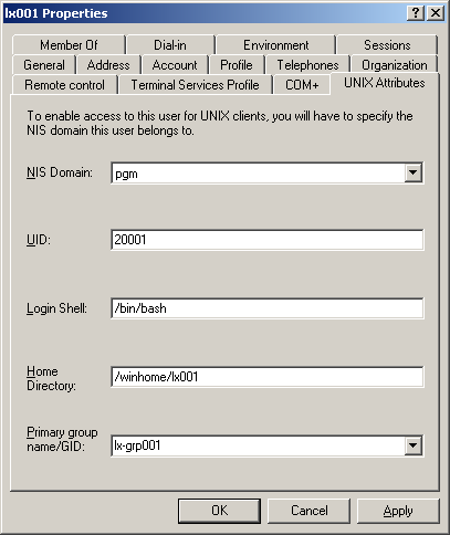 3. Nella finestra di dialogo New Object User inserire, e confermare, una password, deselezionare l opzione User must change password at next logon e cliccare Next e quindi Finish.