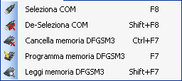 Domino DFGSM3: manuale di programmazione R.1.1 DUEMMEGI 3.