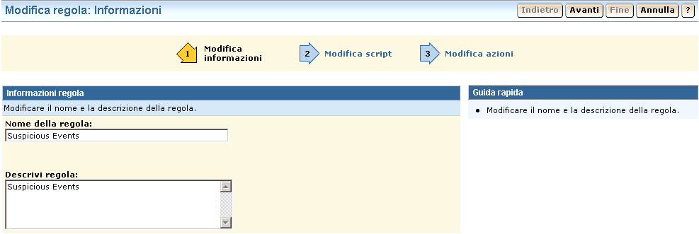 Come modificare criteri di CA Audit per l'invio di eventi a CA Enterprise Log Manager 2. Espandere la cartella del criterio fino a quando è possibile visualizzare il criterio desiderato. 3.