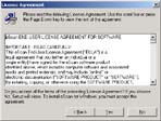 Note: Per Windows NT, é richiesto service pack 5 o maggiore. Necessario diritti di amministratore per accedere al PC. Indirizzo IP del Mail Server, dove i messaggi di warning devono essere spediti.