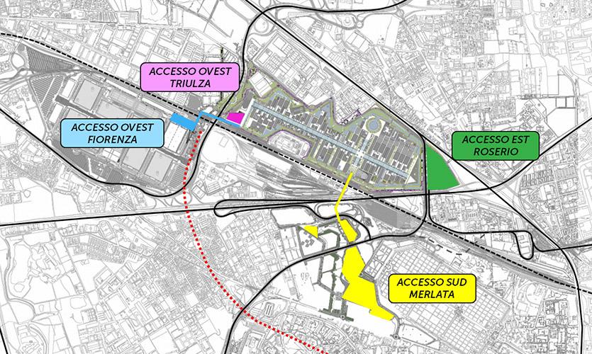 Con Trenord, treni regionali e suburbani Per giungere al Sito Espositivo in treno è sufficiente seguire le indicazioni per la stazione di Rho Fiera EXPO Milano 2015.