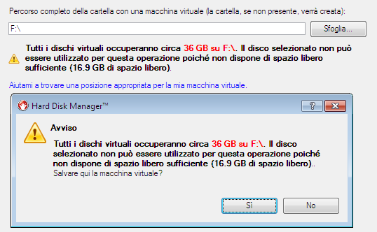 124 - Ridimensionamento proporzionale delle partizioni.