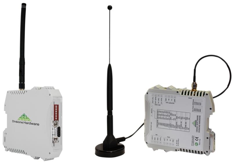 CVM/RF/485 Convertitore dati wireless / RS485 con trasmissione RF 868-915MHz Il convertitore CVM/RF/485 è un dispositivo che permette di trasformare una trasmissione dati su bus seriale RS485 in