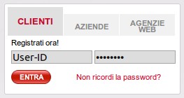 Registrarsi a Trenitalia Per accedere all'area clienti e poter acquistare on-line i biglietti e' necessario registrarsi, cioe' inserire i propri dati e scegliere una User-ID (un nome) ed una