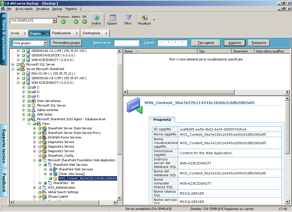 Eseguire un ripristino a livello di documento alla posizione originale in SharePoint 2010 Eseguire un ripristino a livello di documento alla posizione originale in SharePoint 2010 Utilizzare Gestione