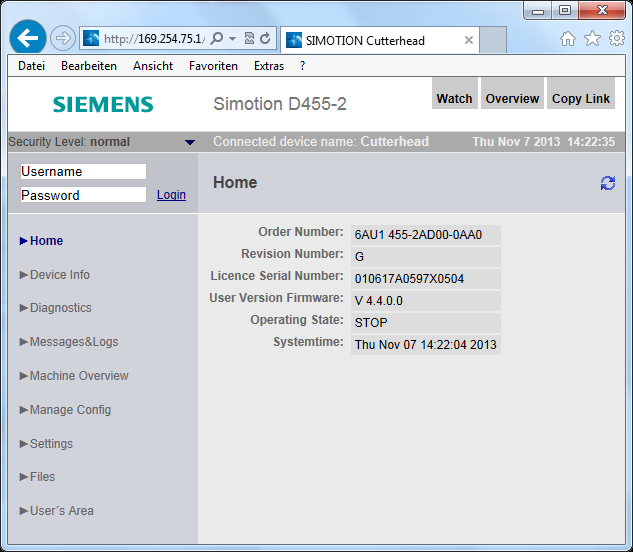 Introduzione 2.4 Possibilità di applicazione 2.4 Possibilità di applicazione 2.4.1 Informazioni standard Utilizzo delle pagine di diagnostica Le pagine Web messe a disposizione da SIMOTION IT forniscono informazioni su un apparecchio SIMOTION.