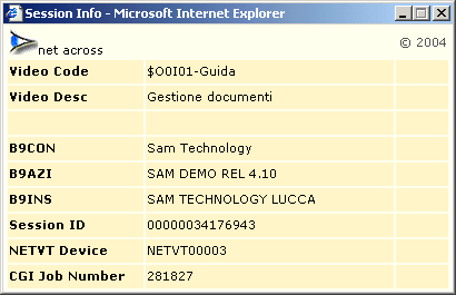 Esempio: se un campo rappresenta il titolo della pagina indicare nel campo testo dello stesso: NA*INF i:videodesc *EXT Questa keyword a livello di campo permette di eleggere il campo a campo speciale.