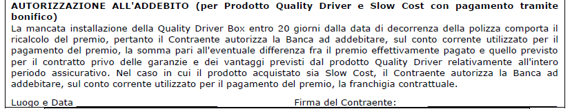 In questo caso il gestore per effettuare un preventivo dovrà chiamare il numero verde 800.33.77.