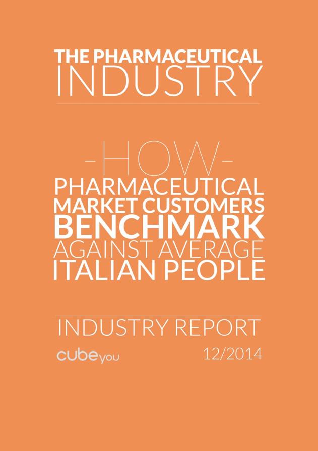 Il mercato farmaceutico in Italia La ricerca è stata svolta su 5600 soggetti italiani.