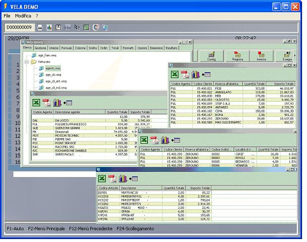 Estensioni: Vela extender Vela EXtender è una suite di Query nidificabili, totalmente grafici.