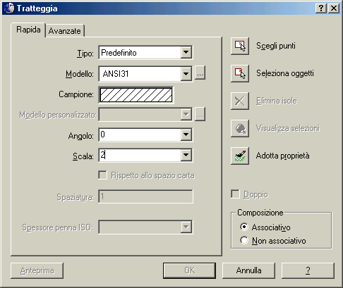 20 Comando Allunga (Da AutoCAD 2004 si trova ciccando su Edita) Allunga Selezionare oggetto (o scegliere opzione) cliccare su oggetto leggere lunghezza corrente (ad es.