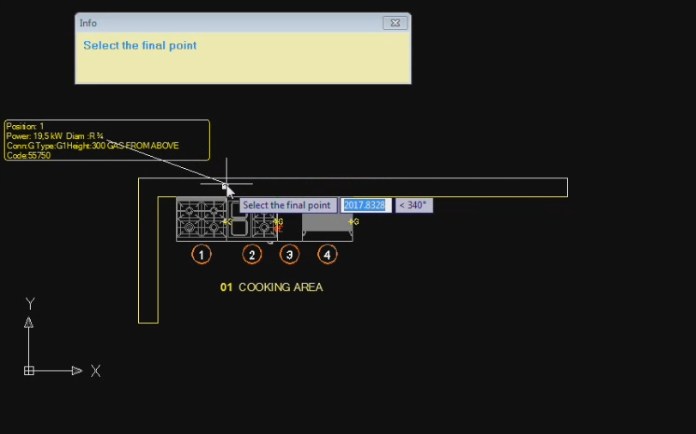 Se la tipologia di schema di installazione prevede la possibilità che il blocco 2D/3D possa essere ruotato,