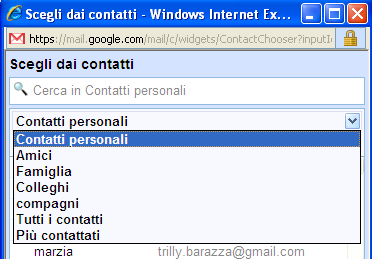 G. Pettarin ECDL Modulo 7: Internet 85 Il contatto inserito dalla Rubrica Nello stesso modo puoi inserire un contatto in copia conoscenza (Cc) oppure come copia nascosta (Ccn).