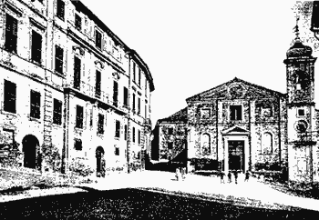 PIANO e ROGERS, centro culturale George Pompidou Parigi, 97-977 Recanati, Piazzola Sabato del Villaggio I fanciulli gridando su la piazzuola in frotta, e qua e là saltando, fanno un lieto romore. G. LEOPARDI, Il sabato del villaggio.