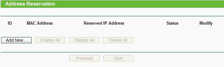4.6.2 Dispositivi collegati È possibile osservare l elenco dei dispositivi che hanno ricevuto un indirizzo IP automatico come in Figura 4-25.