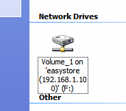 Uso dell interfaccia utente web Quando l utility easysearch trova un qualsiasi dispositivo Aspire easystore, è possibile selezionare il dispositivo Aspire easystore trovato e fare clic su Accesso.