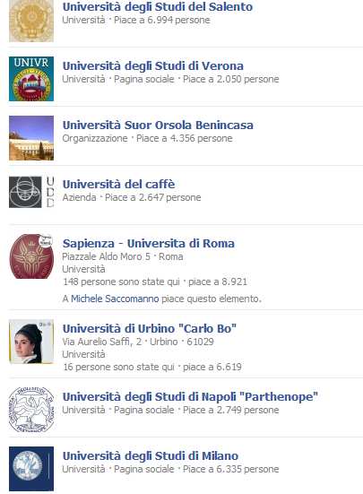 rispondono alle loro domande sui servizi universitari, li