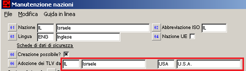 ChemGes Update 1/2015 / pagina 24 D. Update dei dati Altri dati 1.