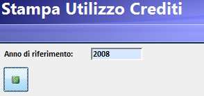 Si apre una finestra di dialogo elencante i crediti utilizzabili. Per riportare il credito nella delega in fase di elaborazione, facciamo DOPPIO CLICK sul campo RESIDUO (che, al momento, è pari a 6.