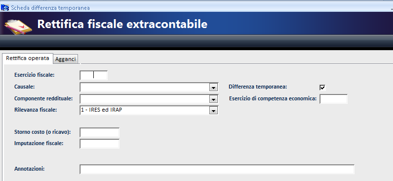 Ad esempio, per quanto riguarda il compenso deducibile per cassa, sono stati generati 2 movimenti: - uno nel 2008, per la rilevazione della DIFFERENZA PASSIVA; - uno nel 2009 (anno di pagamento del