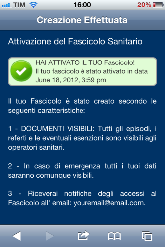 Da web a mobile applicazioni in Sanità Consent Manager Wizard mobile E inoltre in fase di sviluppo un applicazione che consentirà al cittadino di creare il proprio Fascicolo Sanitario.