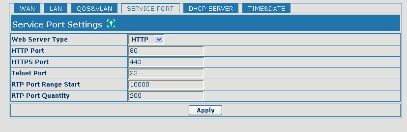 La pagina LAN permette di stabilire l'indirizzo di base della rete creata, la sua net mask, l'utilizzo o meno del server DHCP e della funzione NAT, oltre a configurare il bridge mode.