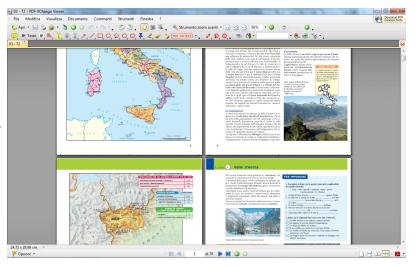 Il ruolo informativo della componente visiva non è lo stesso nei vari tipi di libri: ad esempio è irrilevante in un romanzo, che può essere proposto proficuamente anche come audiolibro, ma è molto