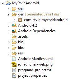 Ancora sulla struttura AndroidManifest.xml: è un file xml che descrive come l applicazione deve essere costruita e quali componenti, servizi permessi possono essere attivati.