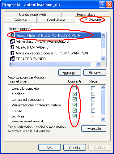 ' se lo e' allora indica una autenticazione corretta... Response.Write "Utente autenticato!