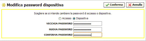 3.2. Il Codice Segreto (le password) Il Codice Segreto (lunghezza minima 8 caratteri alfanumerici), abbinato al Codice Utente, consente di accedere ai Servizi via internet.