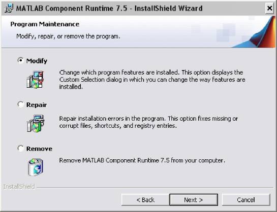 winmasw pag. 19 Nel caso sul vostro computer siano già installate le librerie grafiche Matlab (winmasw 4.8 si appoggia alla versione 7.