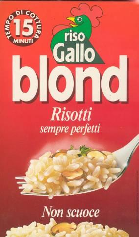 LA LINEA BLOND Il nome Biondo 24 Ore si è poi rivelato troppo lungo; si è creato perciò un nuovo