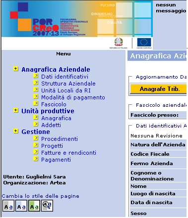 5. Modifica della domanda inserita Una domanda inserita prima della chiusura e firma della stessa può