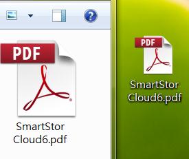Aggiungere file al Cloud4U Passo 1: Cliccare e trascinare i file nella cartella personale Cloud4U.