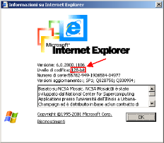 Capitolo 2 OPERAZIONI PRELIMINARI All installazione di CardOS API versione 2.2.0 P rima di procedere all installazione del tool CardOS API versione 2.2.0 occorre controllare il livello di codifica del browser Microsoft Internet Explorer.