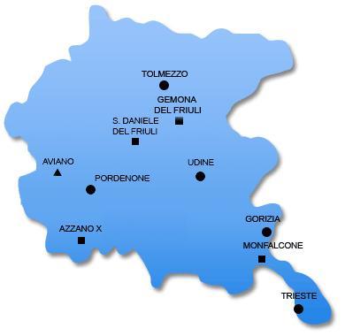 Glii ssppoorrtteellllii tteerrrriittoorriiaallii ddeell CSV FVG Essere vicini al volontariato significa essere presenti in tutto il territorio regionale, in un ottica di accompagnamento costante.