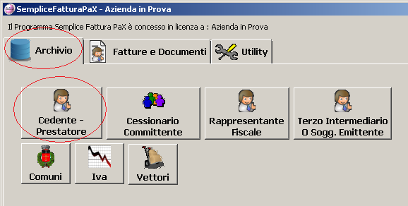 Programma per la Fattura Elettronica Semplice FatturaPaX Adesso diamo cenno a come funziona il programma che elabora le fatture elettroniche.