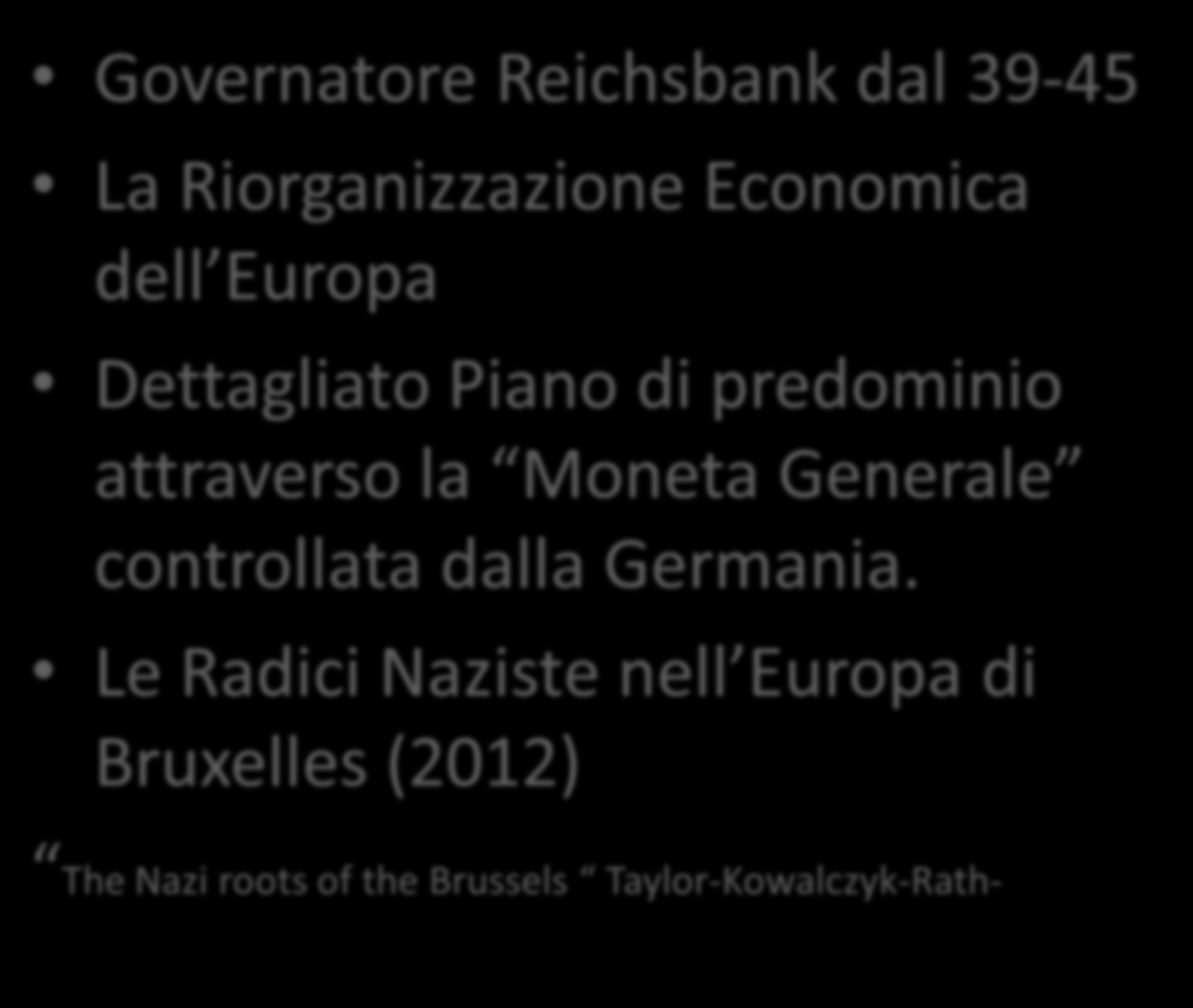 Le Date Origini da Ricordare dell Euro Il Piano Funk 25.7.