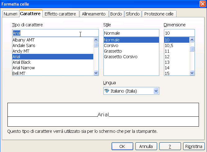 Introduzione a Calc Per formattare numeri in percentuale (non serve se prima formattiamo e poi scriviamo).