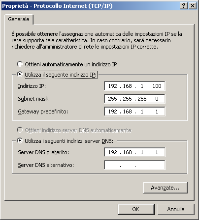 CAPITOLO 7 DNS E ACTIVE DIRECTORY che venga attivato l aggiornamento dinamico del server DNS.