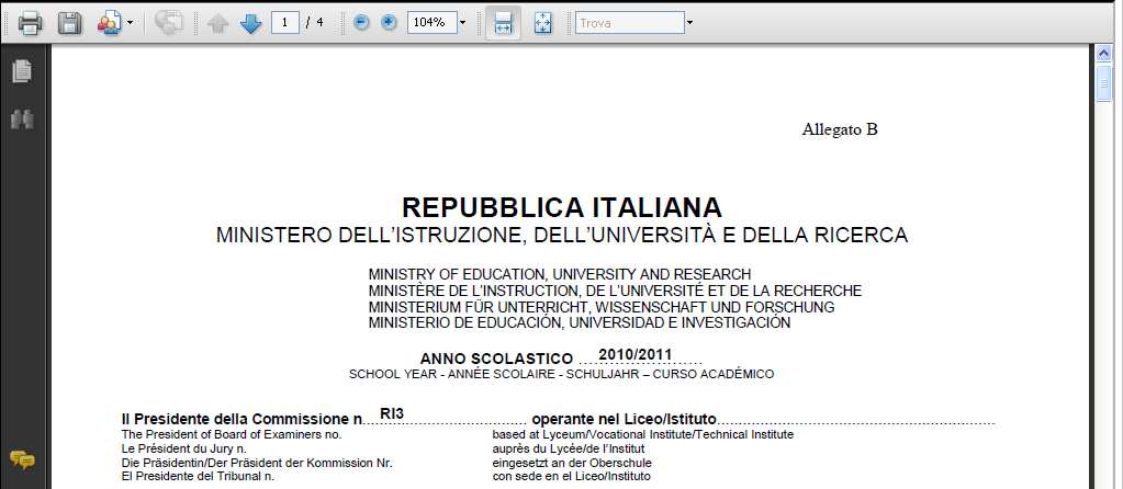 Assenze Tramite questa procedura si ottiene la stampa del libretto assenze, del foglio assenze,del registro assenze.