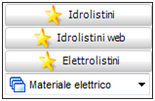 Listini e banche dati Il software consente di popolare automaticamente la propria anagrafica di magazzino, tramite articoli selezionati direttamente da listini materiali (che possono essere forniti