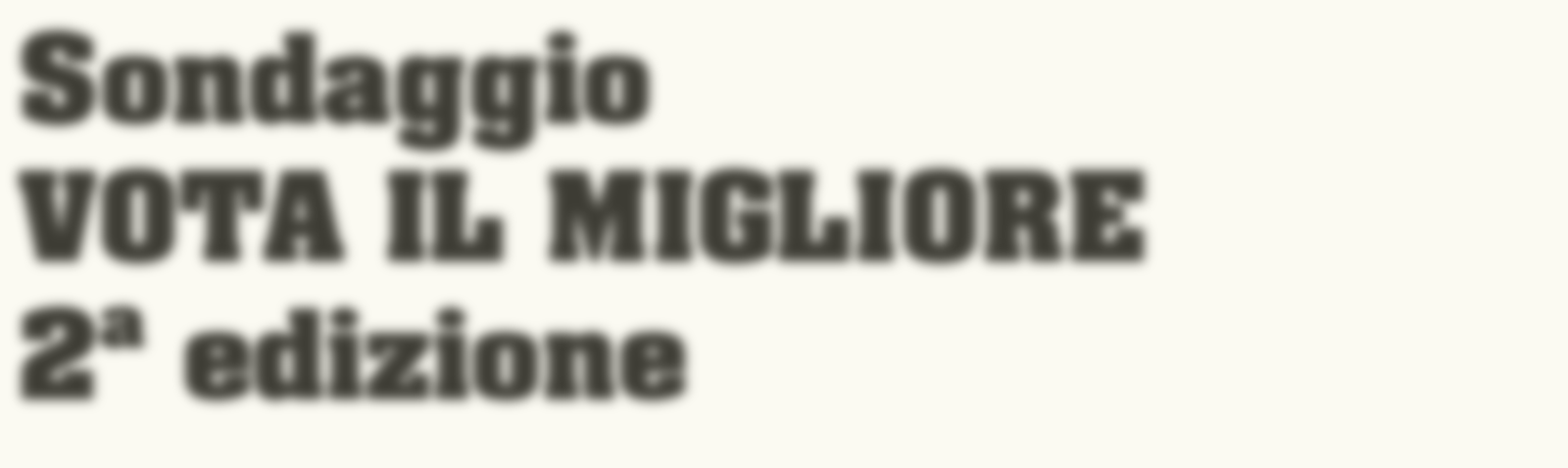 Tutti i lunedì in ogni pagina della cronaca sportiva troverete i coupon per votare lo sportivo preferito della nostra provincia.