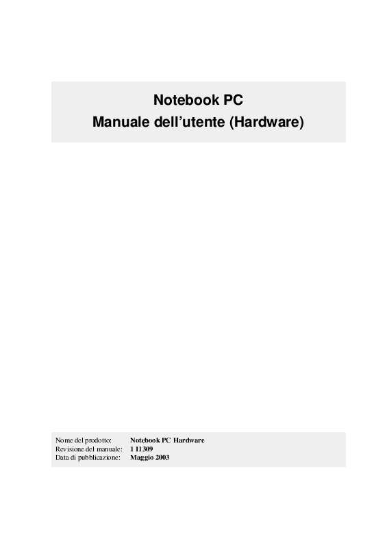 Troverà le risposte a tutte sue domande sul manuale d'uso (informazioni, specifiche, consigli di