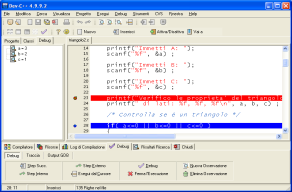 Compilatore C Traduce i programmi sorgenti scritti in linguaggio C in programmi eseguibili È a sua volta un programma eseguibile, a disposizione del programmatore Controlla l assenza di errori di